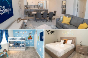 Luxurious townhouse with themed rooms near Disney